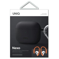 Uniq Nexo case for AirPods 3 + Ear Hooks Silicone - gray