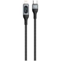 Dudao USB Type C - Lightning cable fast charging PD 20W 1m black (L7MaxL)