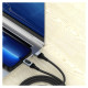 Dudao USB Type C - Lightning cable fast charging PD 20W 1m black (L7MaxL)