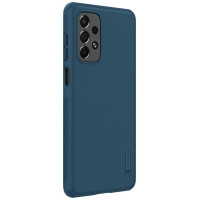 Nillkin Super Frosted Shield Pro durable case cover for Samsung Galaxy A73 blue