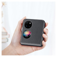 Dux Ducis Fino case is made of nylon material Huawei P50 Pocket black