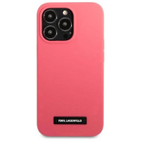 Karl Lagerfeld KLHCP13LSLMP1PI iPhone 13 Pro / 13 6,1" hardcase fuksja/fuchsia Silicone Plaque