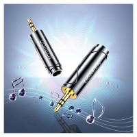 Ugreen adapter 3.5mm audio adapter (male) to 6.35mm mini jack (female) gray (AV168)