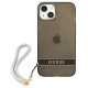 Guess GUHCP13SHTSGSK iPhone 13 mini 5.4" black/black hardcase Translucent Stap