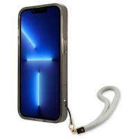 Guess GUHCP13SHTSGSK iPhone 13 mini 5.4" black/black hardcase Translucent Stap
