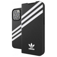 Adidas OR Booklet Case PU iPhone 13 Pro / 13 6,1" czarno biały/black white 47112