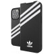 Adidas OR Booklet Case PU iPhone 13 Pro / 13 6,1" czarno biały/black white 47112