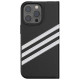 Adidas OR Booklet Case PU iPhone 13 Pro / 13 6,1" czarno biały/black white 47112