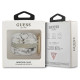 Guess GUA3HCHMAG AirPods 3 cover grey/grey Marble Strap Collection