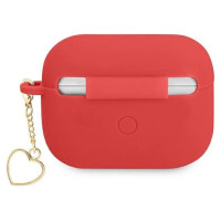 Guess GUAPLSCHSR AirPods Pro cover red/red Silicone Charm Heart Collection