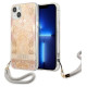 Guess GUHCP13SHFLSD iPhone 13 mini 5.4" gold/gold hardcase Flower Strap