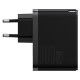 Baseus GaN5 Pro fast universal wall charger GaN USB Type C / USB 100W PD3.0, QC4.0+, AFC black (CCGP090201)