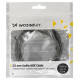 Wozinsky AUX cable angled (male-male) mini jack cable 2 m black