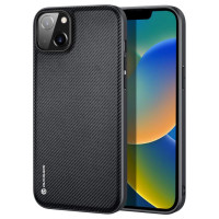 Dux Ducis Fino case cover nylon covered iPhone 14 Plus black