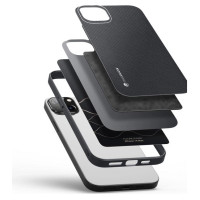 Dux Ducis Fino case cover nylon covered iPhone 14 Plus black