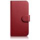 Icarer Wallet Case 2in1 Cover iPhone 14 Plus Anti-RFID Leather Flip Cover Red (WMI14220727-RD)