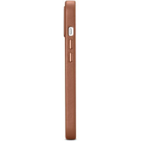 Icarer Case Leather Case Cover for iPhone 14 Plus Brown (MagSafe Compatible)