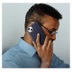 Dux Ducis Skin X2 case for iPhone 14 Plus case with magnetic flap blue