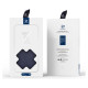 Dux Ducis Skin X2 case for iPhone 14 Plus case with magnetic flap blue