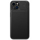 Nillkin Qin Leather Pro Case iPhone 14 Plus Camera Cover Holster Cover Flip Case Black