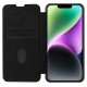 Nillkin Qin Leather Pro Case iPhone 14 Plus Camera Cover Holster Cover Flip Case Black