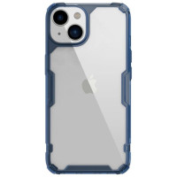 Nillkin Nature Pro iPhone 14 Plus case, armored cover, blue cover