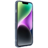 Nillkin Nature Pro iPhone 14 Plus case, armored cover, blue cover