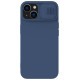 Nillkin CamShield Silky Silicone Case iPhone 14 case cover with camera cover blue