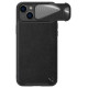 Nillkin CamShield Leather S Case iPhone 14 Plus case with camera cover black