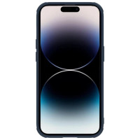 Nillkin Textured S Case iPhone 14 Pro Max armored cover with camera cover blue