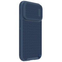 Nillkin Textured S Case iPhone 14 Pro Max armored cover with camera cover blue