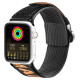 Dux Ducis Strap (Outdoor Version) Apple Watch Ultra Strap, SE, 9, 8, 7, 6, 5, 4, 3, 2, 1 (49, 45, 44, 42 mm) Nylon Band Bracelet Black and Orange