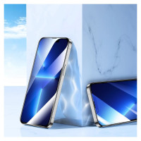 Joyroom Knight 2,5D TG Tempered Glass for iPhone 14 Plus Full Screen with Frame Transparent (JR-H03)