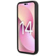 Karl Lagerfeld KLHCP14LSAPCHG iPhone 14 Pro 6,1" hardcase srebrny/silver Saffiano Choupette Head Patch