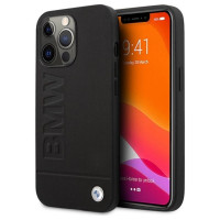 BMW Etui BMW BMHMP14XSLLBK iPhone 14 Pro Max 6,7" czarny/black hardcase Signature Logo Imprint Magsafe