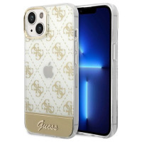 Guess GUHCP14MHG4MHG iPhone 14 Plus 6.7 "gold / gold hardcase 4G Pattern Script