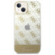 Guess GUHCP14MHG4MHG iPhone 14 Plus 6.7 "gold / gold hardcase 4G Pattern Script