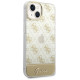 Guess GUHCP14MHG4MHG iPhone 14 Plus 6.7 "gold / gold hardcase 4G Pattern Script