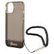 Guess GUHCP14MHGCOHK iPhone 14 Plus 6,7 "black / black hardcase Translucent Pearl Strap
