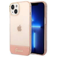 Guess GUHCP14MHGCOP iPhone 14 Plus 6.7 "pink / pink hardcase Translucent
