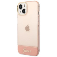 Guess GUHCP14MHGCOP iPhone 14 Plus 6.7 "pink / pink hardcase Translucent