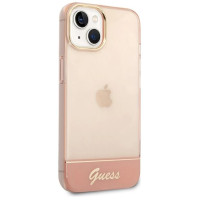 Guess GUHCP14MHGCOP iPhone 14 Plus 6.7 "pink / pink hardcase Translucent