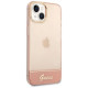 Guess GUHCP14MHGCOP iPhone 14 Plus 6.7 "pink / pink hardcase Translucent