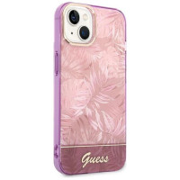Guess GUHCP14MHGJGHP iPhone 14 Plus 6.7 "pink / pink hardcase Jungle Collection