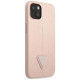 Guess GUHCP14MPSATLP iPhone 14 Plus 6,7 "pink / pink hardcase SaffianoTriangle Logo
