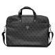 Guess Saffiano 4G Triangle Logo bag for a 16'' laptop - black
