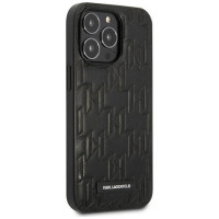 Karl Lagerfeld KLHCP13LMNMP1K iPhone 13 Pro / 13 6.1 "hardcase black / black Monogram Plaque