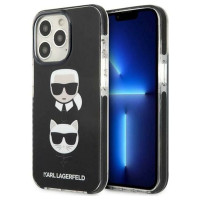 Karl Lagerfeld KLHCP13LTPE2TK iPhone 13 Pro / 13 6,1" hardcase czarny/black Karl&Choupette Head