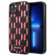 Karl Lagerfeld KLHCP13SMNMP1P iPhone 13 mini 5,4 "hardcase pink / pink Monogram Plaque
