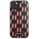 Karl Lagerfeld KLHCP13SMNMP1P iPhone 13 mini 5,4 "hardcase pink / pink Monogram Plaque